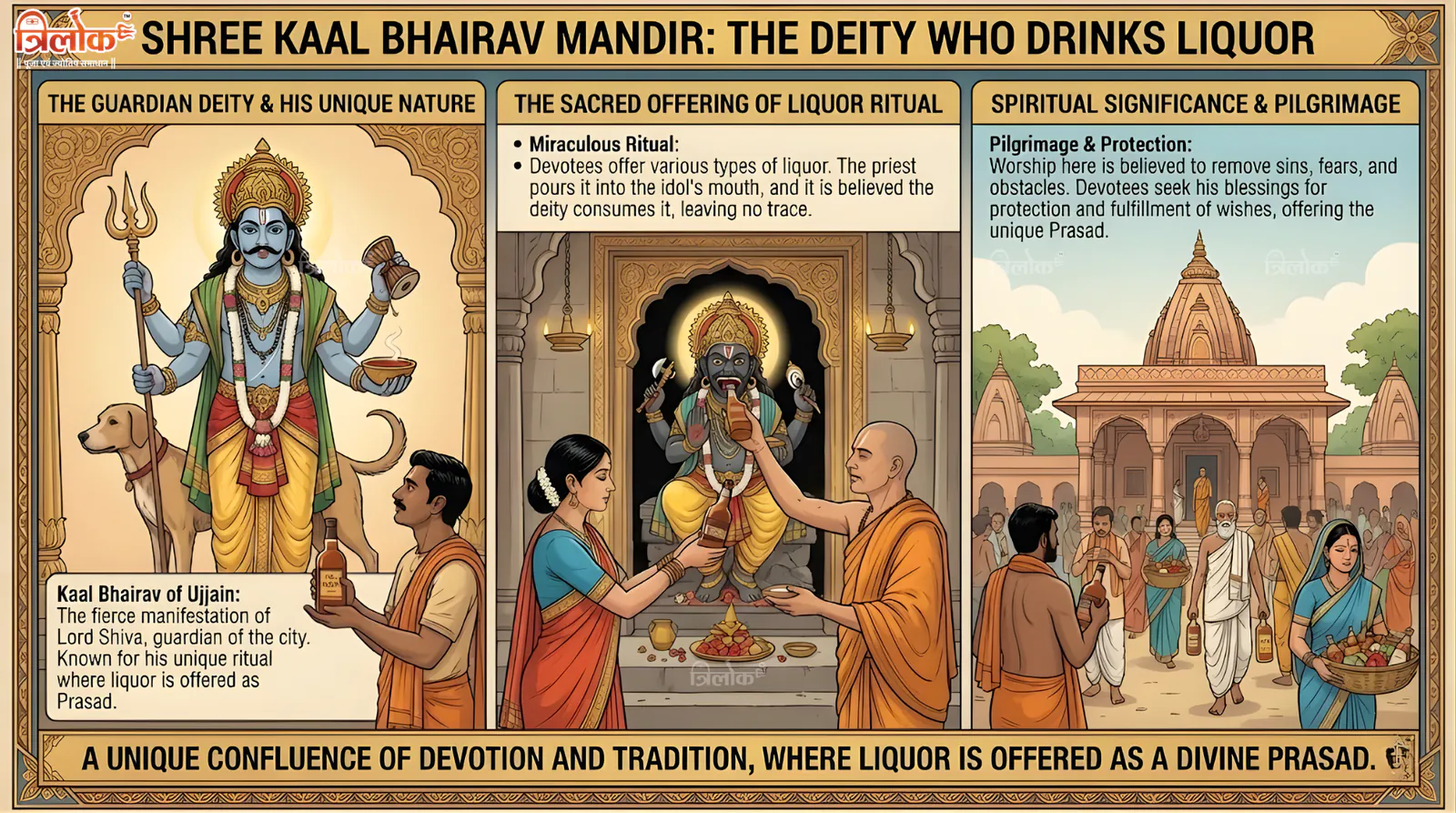 Shree Kaal Bhairav Mandir: The Deity Who Drinks Liquor
